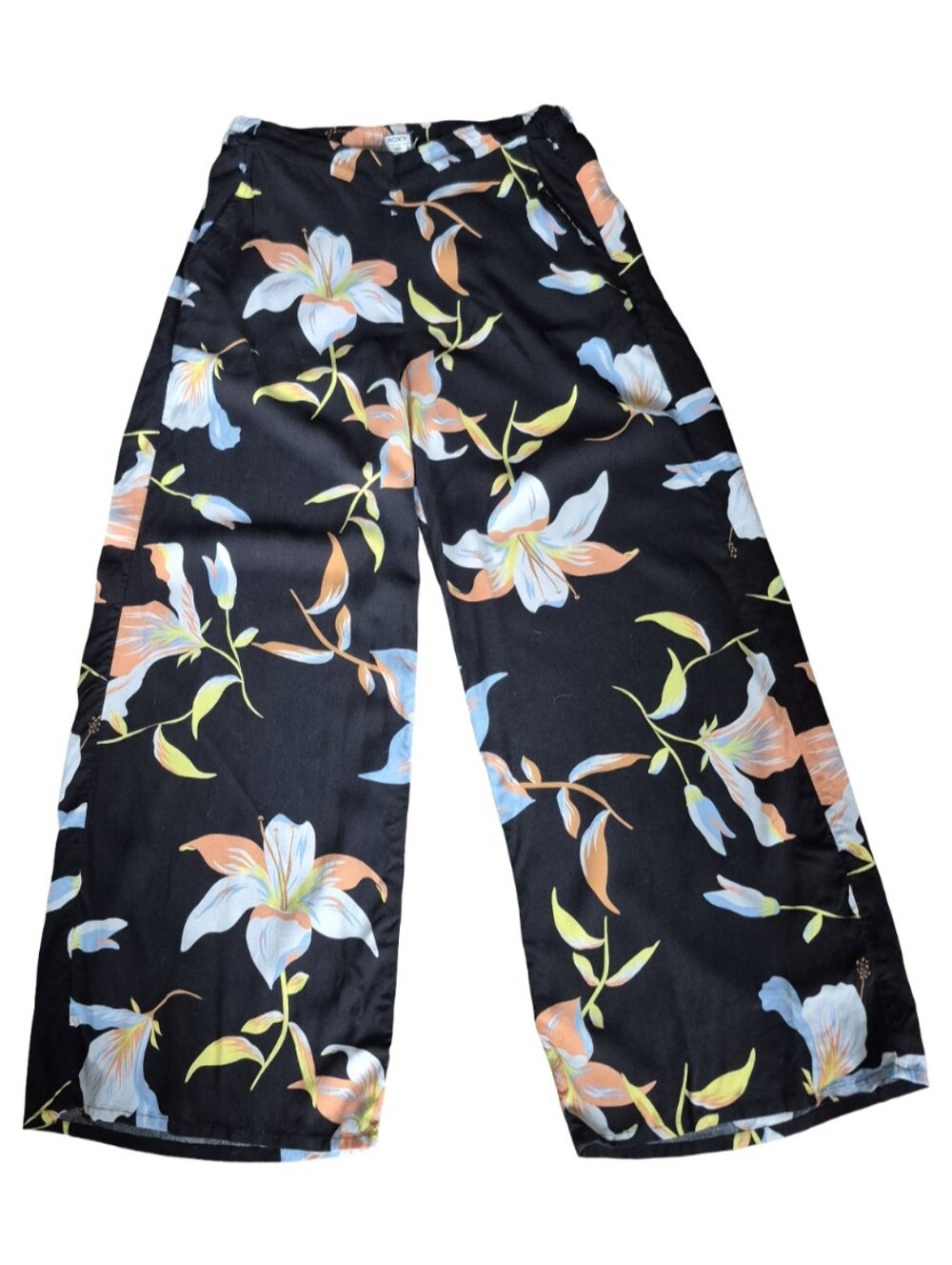 Roxy Lightweight Pull On Pants Size M With Side Pocket